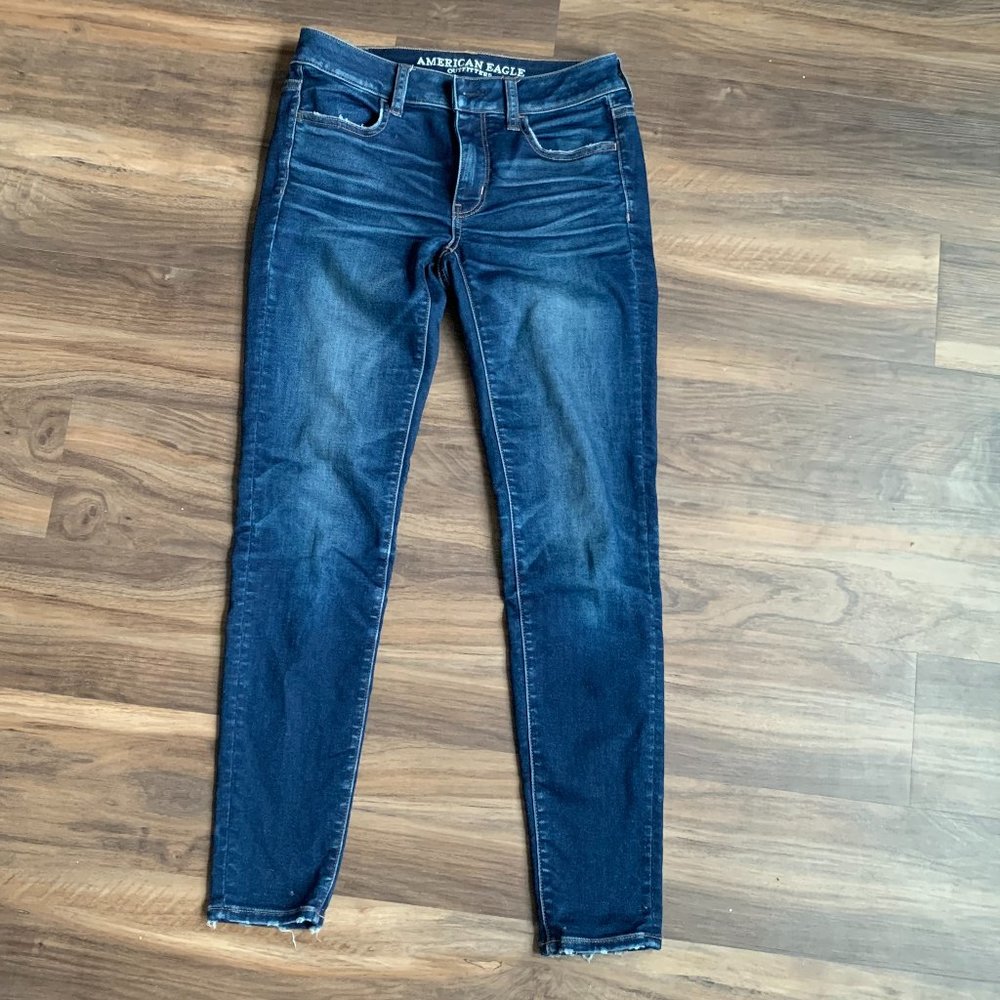 Super Stretch Blue Jeggings